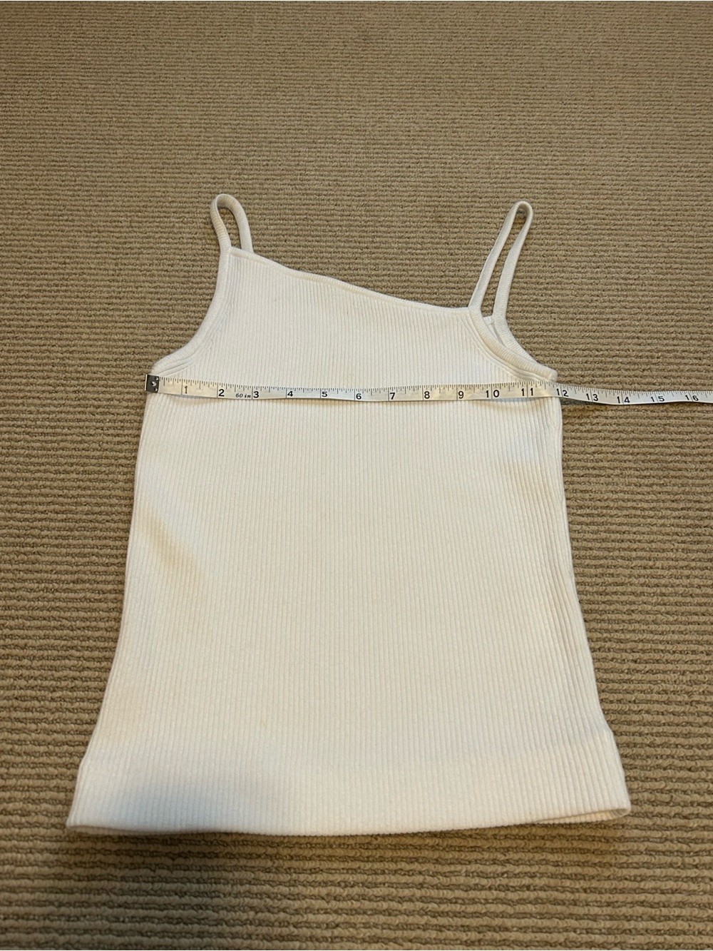 Marie Oliver Asymmetric White trini Tank XS - Picture 4 of 8